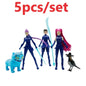 5pcs/Set Kpop Demon Hunters Figure Model Toy PVC Cartoon Gaming