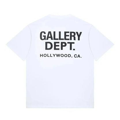 Vintage High Street T-shirt Gallery Printed Shirt Fashion Letter Printed