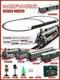 Add Water and Spray Smoke Train Model Steam Locomotive Alloy