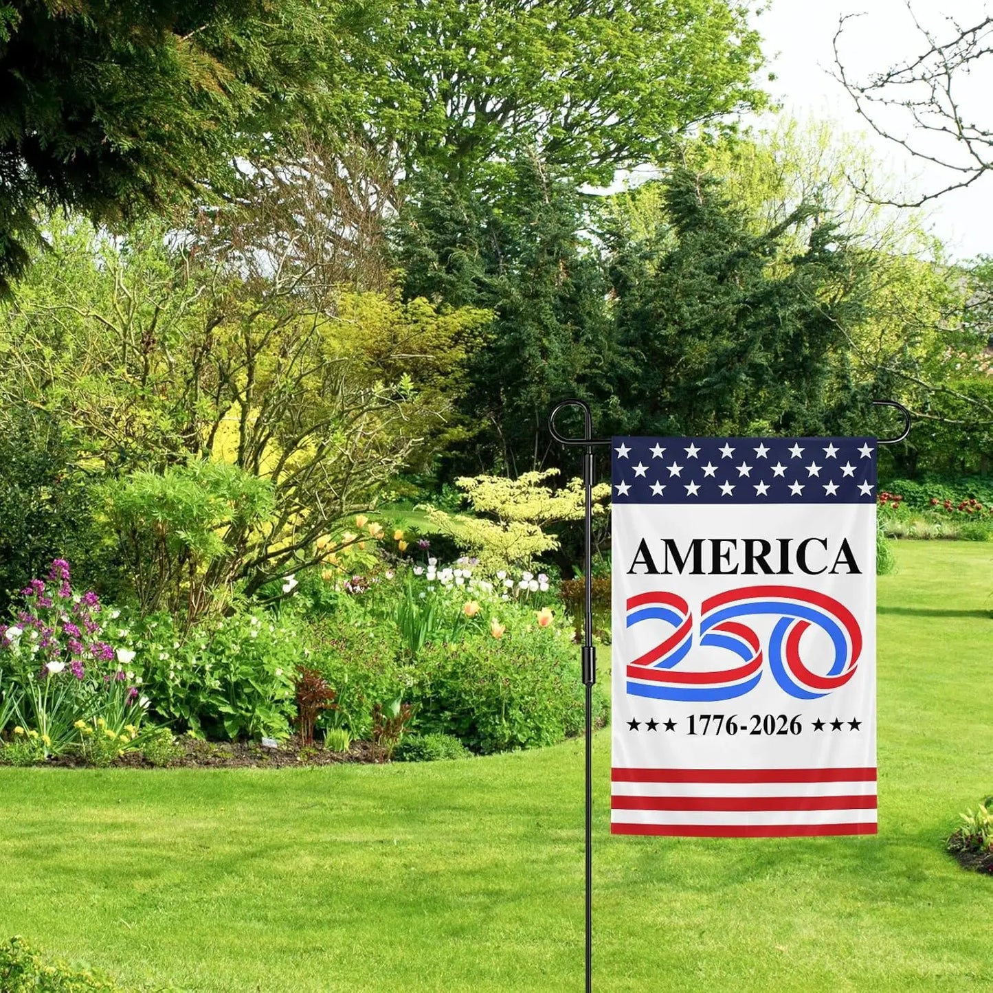 America 250th Birthday Flag 1776 2026 America 250 Years Anniversary