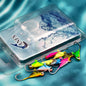 ANFS Ice Fishing Lures Ice Fishing Jigs Kit-10 Pack Ice