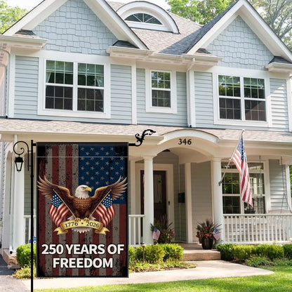 250 Years America Garden Flag, USA 250th Anniversary Banner