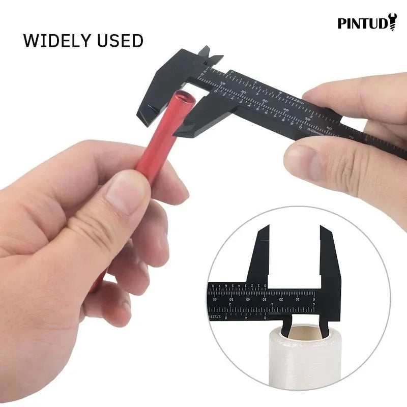 1PC Plastic Vernier Caliper Digital Display Caliper