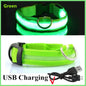 3 Modes Dog Luminous Charge Collar Led Usb Cat Dogs