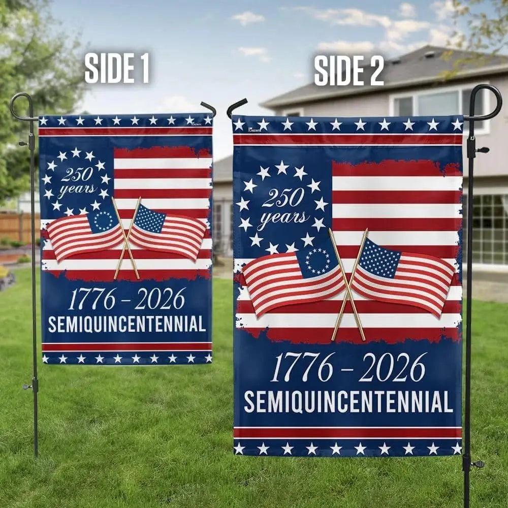 US 250th Anniversary 1776 2026 Semiquincentennial Flag, Independence Day