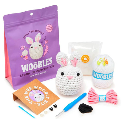 Non-Finished Product Beginner Crochet Kit DIY Crochet Stuffed Animal Kits ﻿