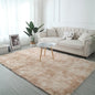 VIKAMA Tie-Dye Plush Carpet Living Room Decoration Soft Fluffy
