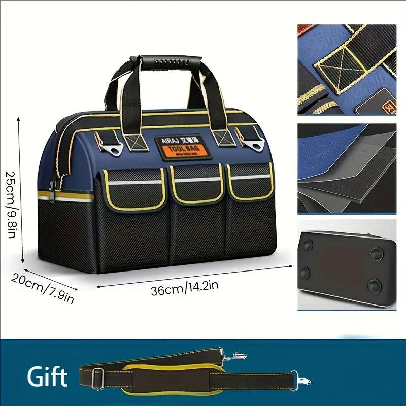 AIRAJ Multifunctional Tool Bags 1680D Oxford Cloth Electrician