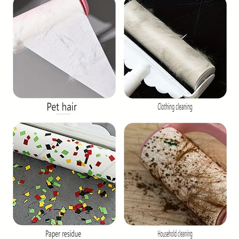 Extra-Sticky Lint Roller for Pet Hair Removal 60 Sheets/Roll