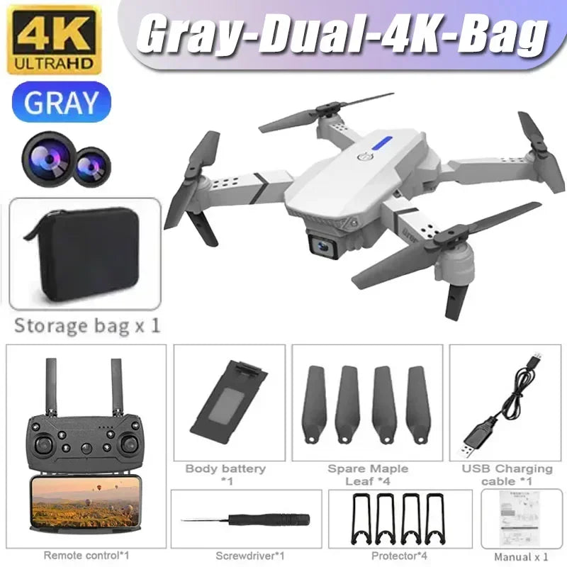 2025 E88Pro RC Drone 4K Professinal With 1080P