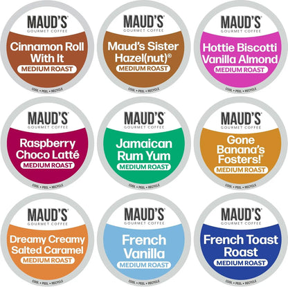 Family Pack Coffee Pods, 136 ct, 12 Flavors, Medium Roast, Recyclable K-Cups, 100% Arabica, Keurig Compatible