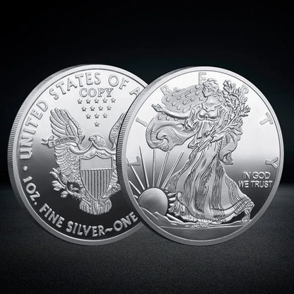 USA Souvenir Coin American Statue of Liberty Commemorative Coin