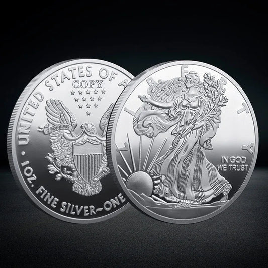 USA Souvenir Coin American Statue of Liberty Commemorative Coin