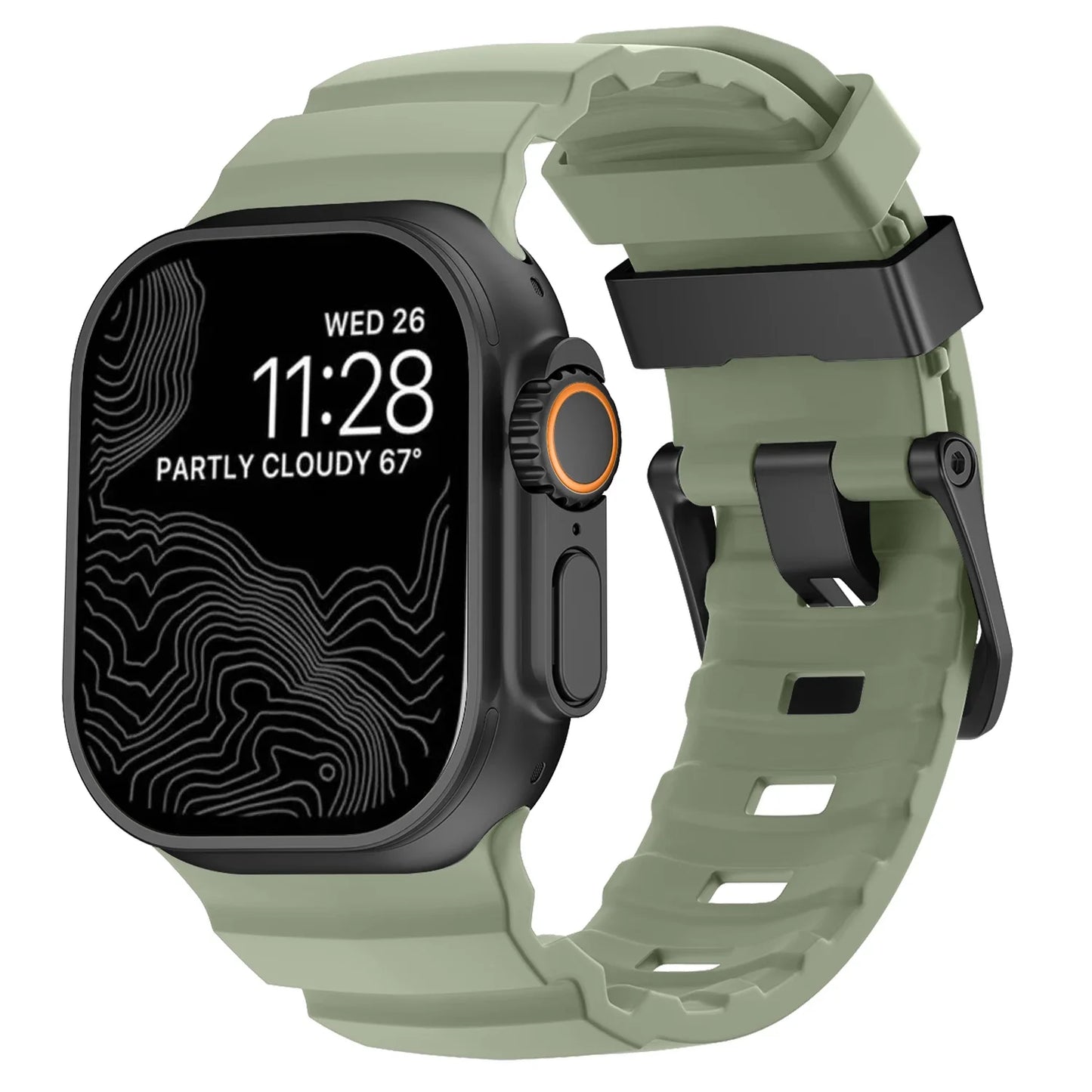 Trail Silicone Band for Apple Watch Ultra