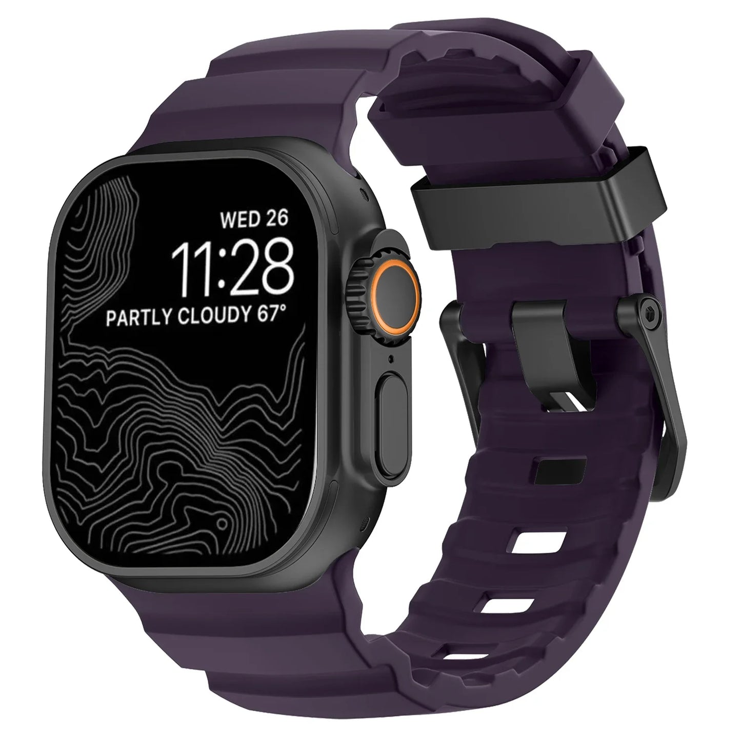 Trail Silicone Band for Apple Watch Ultra