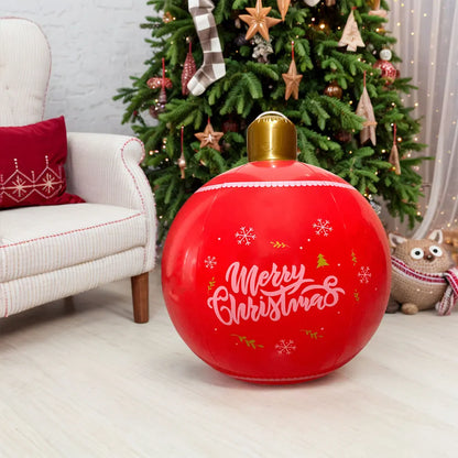 60cm Giant Inflatable Christmas Balls Light