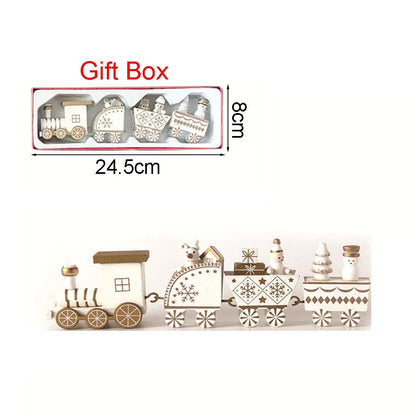 Christmas Wood Train Decoration,Christmas Ornaments