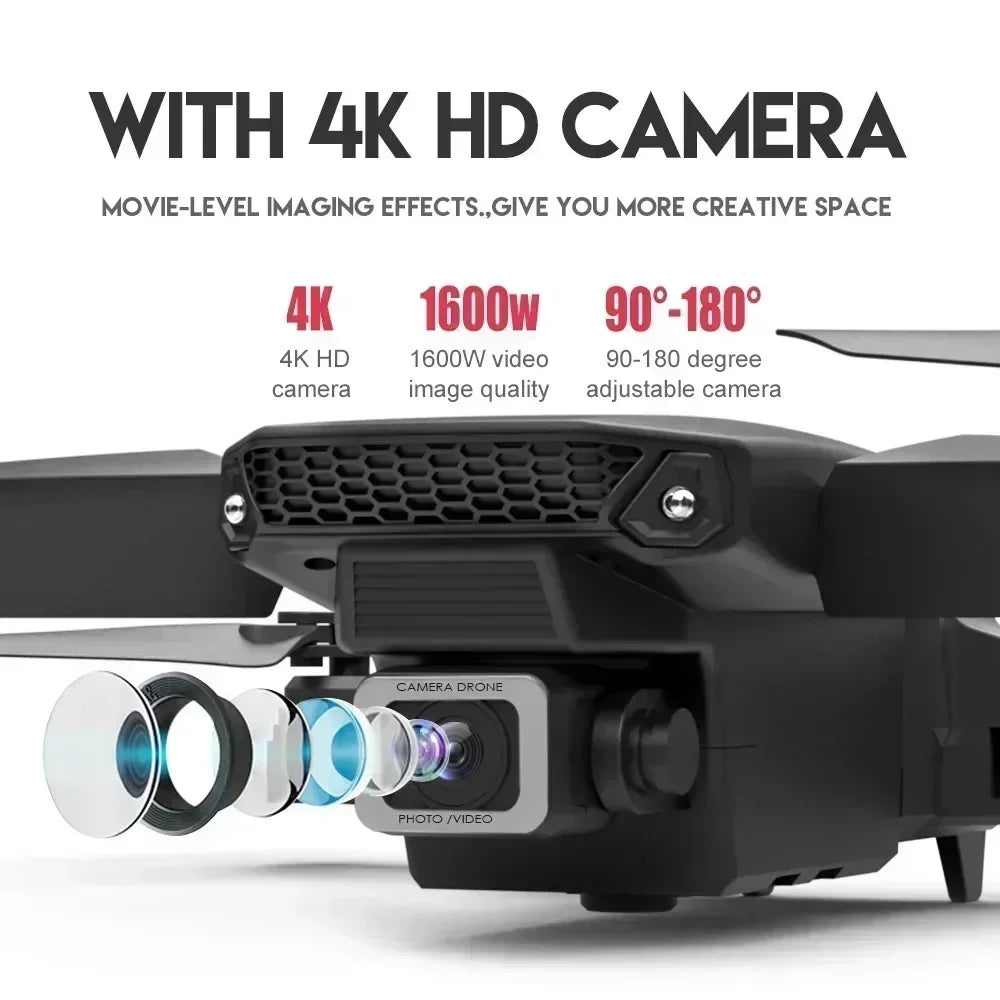 2025 E88Pro RC Drone 4K Professinal With 1080P