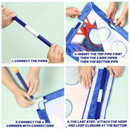 Sandbag Throwing Game, Portable Adult Toys for Boys and Girls