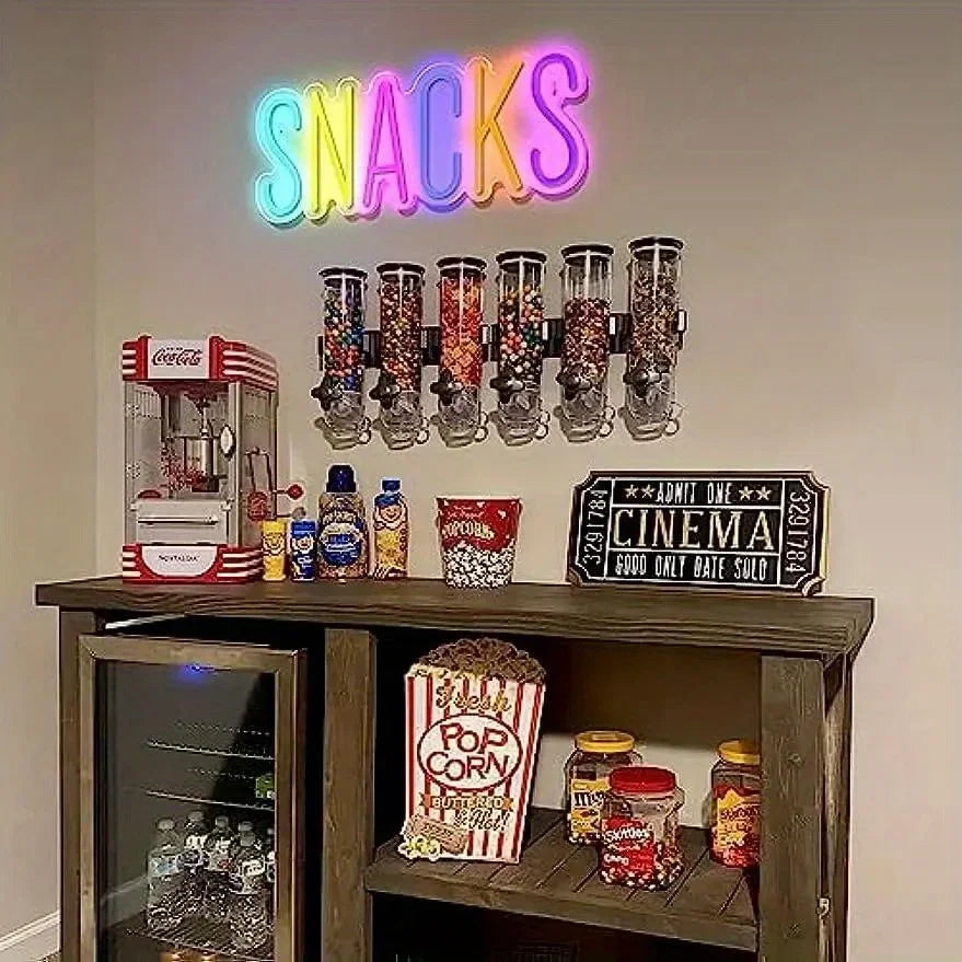Neon Signs For Wall Decor,Snack or Coffe Bar