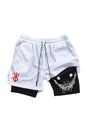 Berserk- Men's 2-in-1 sports shorts, running