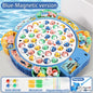 Magnetic Rotating Fishing Game Plate - Fishing Toy with Music