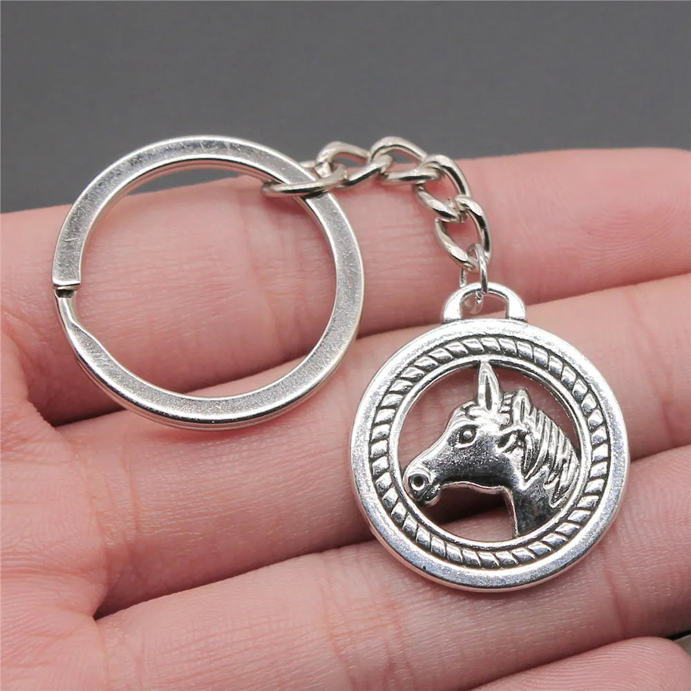 1 Piece Horseshoe Horse Head Charms Handmade
