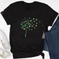 St Patricks Day Dandelion Sweatshirt Dandelion Shamrock