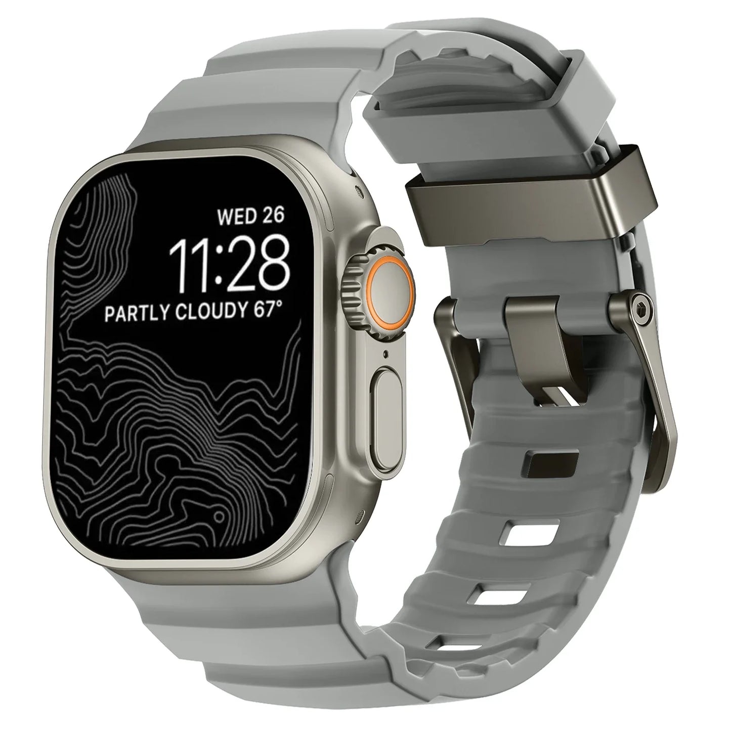 Trail Silicone Band for Apple Watch Ultra