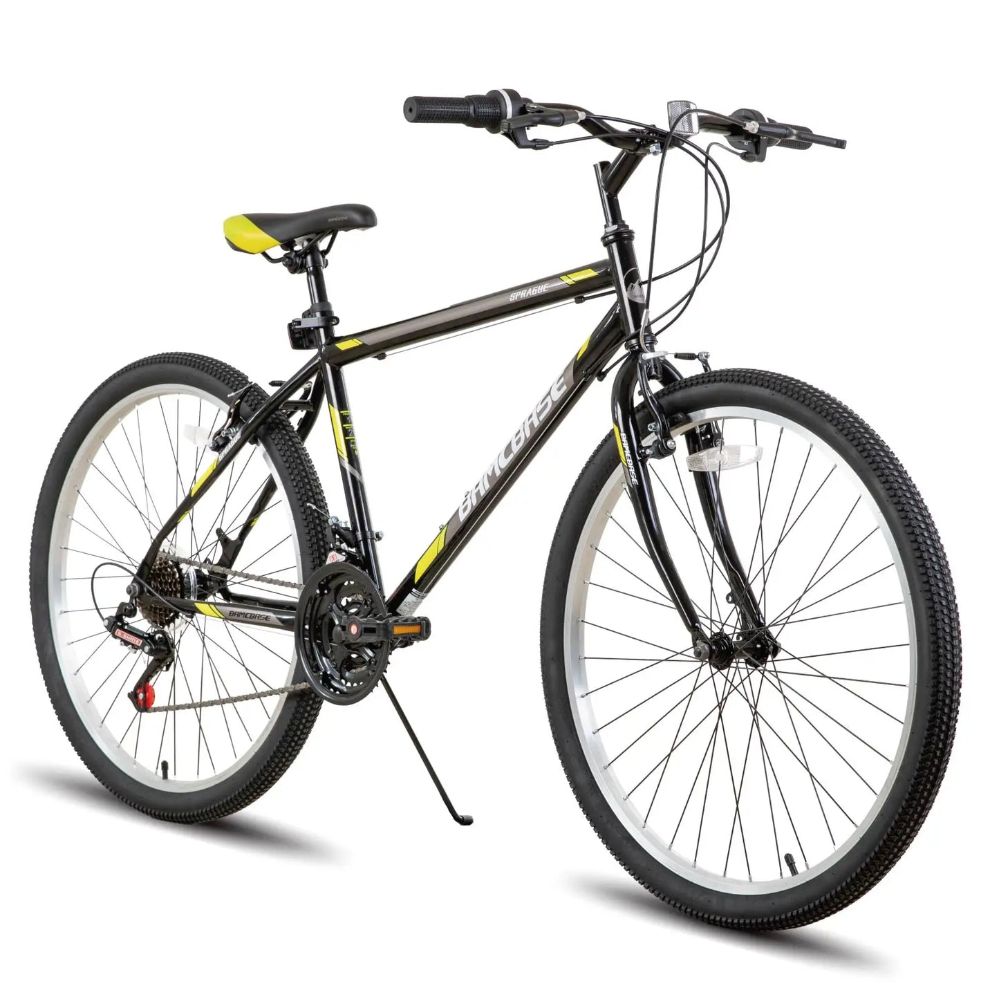 Hiland 24 26 inch Mountain Bike for Men Women, 21 Speed