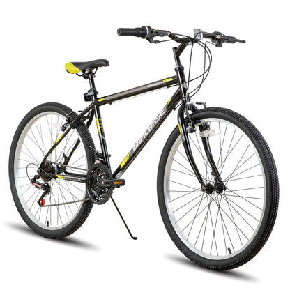Hiland 24 26 inch Mountain Bike for Men Women, 21 Speed