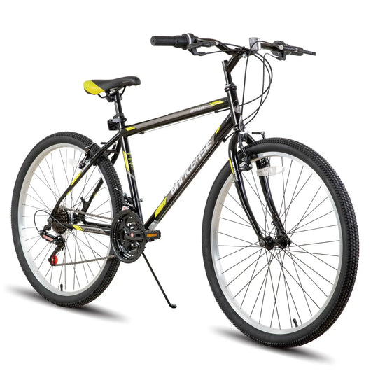 Hiland 24 26 inch Mountain Bike for Men Women, 21 Speed