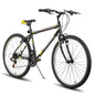 Hiland 24 26 inch Mountain Bike for Men Women, 21 Speed