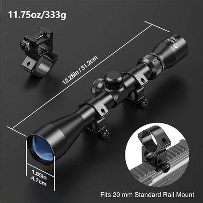 3-9X40 Hunting Deer Air Rifle Scope Wire