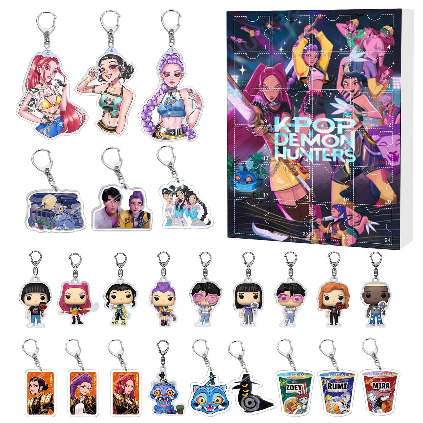 New Kpop Demon Hunters Advent Calendar K Pop Demon HunterS