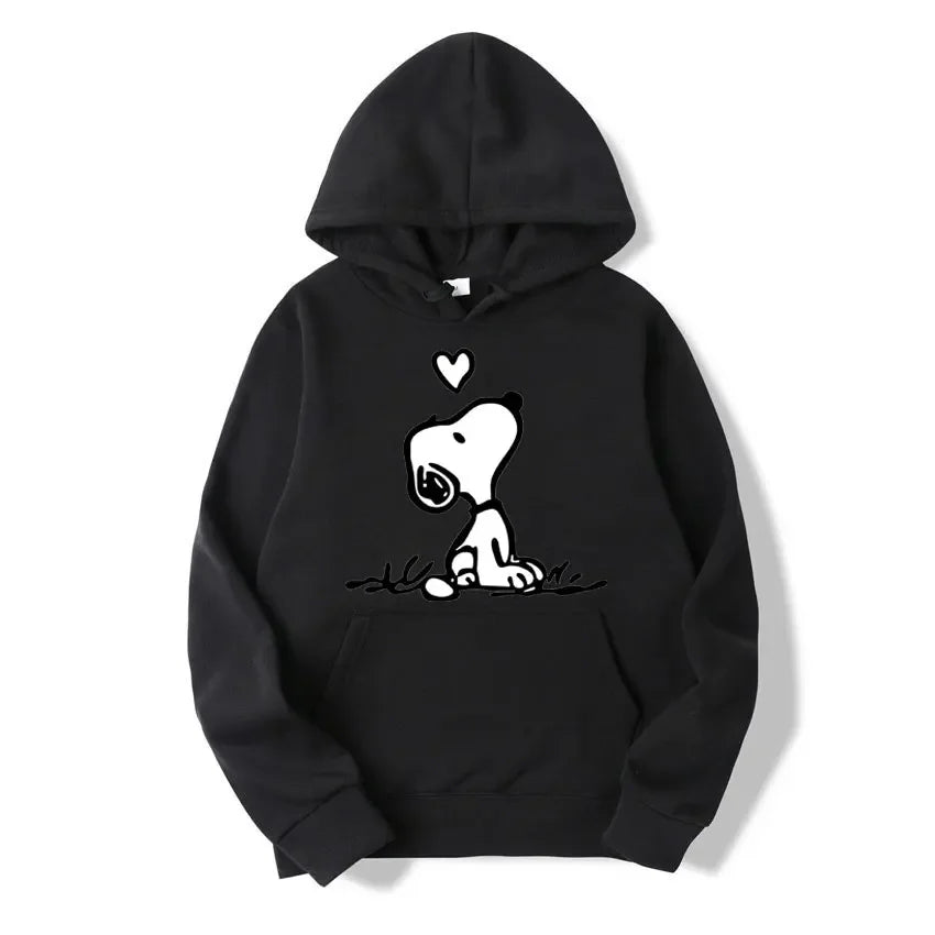 American Cartoon Comics Snoopy Hoodie Women Man