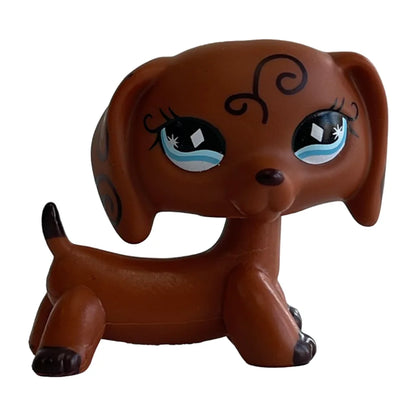 Rare pet toy Stands Short Hair Kitten Dog Dachshund Collie