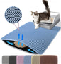 Cat Litter Mat Double Layer Pet Non Slip Big Pet Litter Box