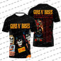 Guns N’ Roses 2025 World Tour Schedule List TShirt