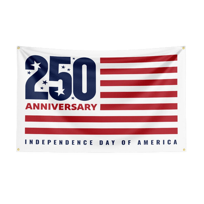 US 250th Anniversary 1776 2026 Semiquincentennial Flag,