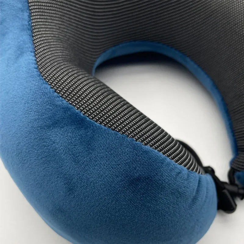 U Shaped Memory Foam Neck Pillows Soft Travel Pillow
