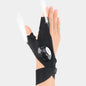 LED Half Finger Glove for Men Women Outdoor Waterproof