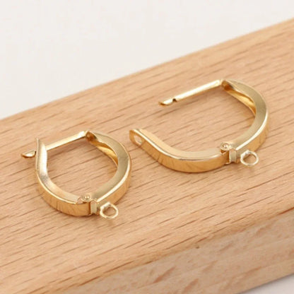 14K Gold Filled Earrings 12mm Horseshoe Huggie Earring