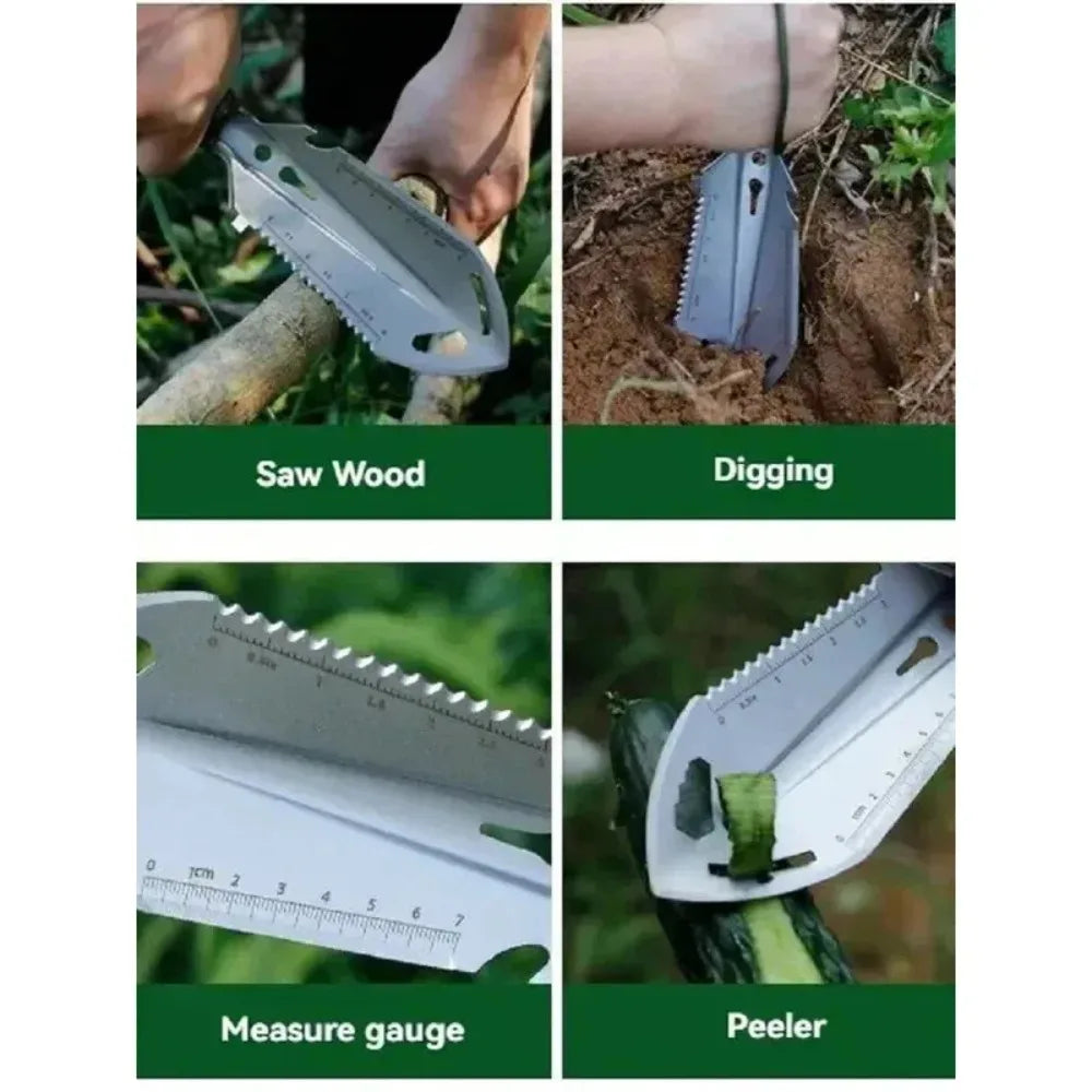 Camping Shovel Survival Equipment, Multifunction Outdoor