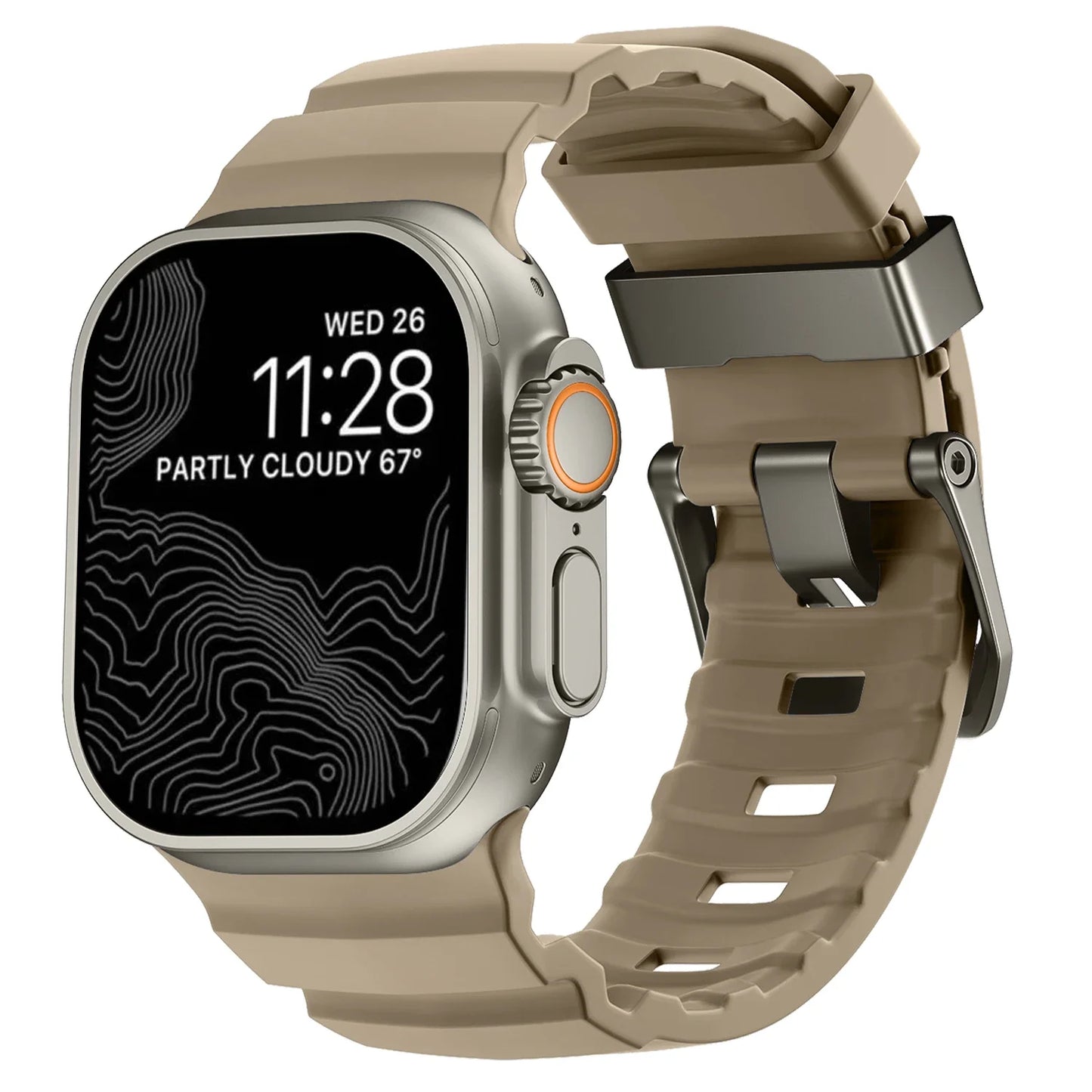 Trail Silicone Band for Apple Watch Ultra