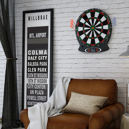 1pc Professional Electronic Hanging Dartboard