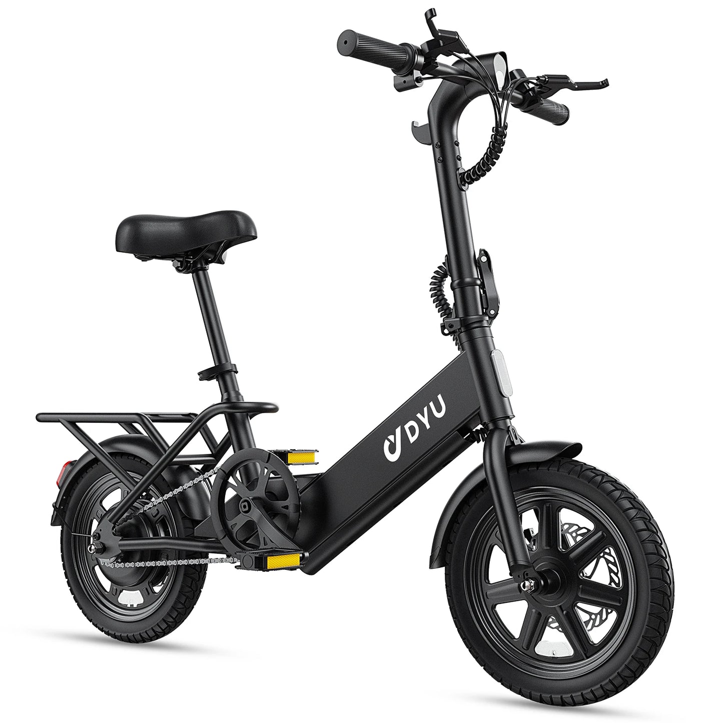 DYU C3 14 inch Electric Bicycle Peak 500W Motor 36V7.8AH Lithium Battery Electric Bike , city E-bike