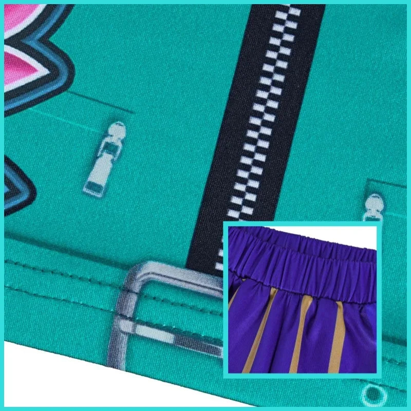 2025 Children Zoey Mira Rumi 3D Print Cosplay Costume