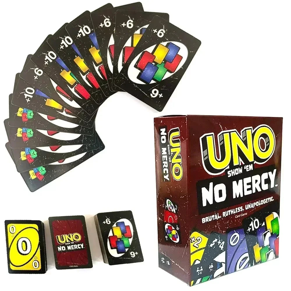 NEW Uno No mercy Game Board Games2025 UNO Cards