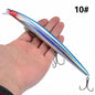 16 Colors 18cm 24g Minnow Fishing Lure Laser Crankbait